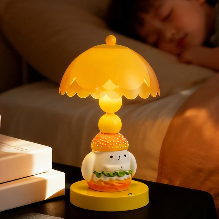 Hamburger-Dog Table Lamp with LED Touch Switch