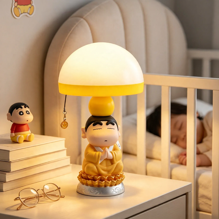 Zen-Character Table Lamp with Color Setting