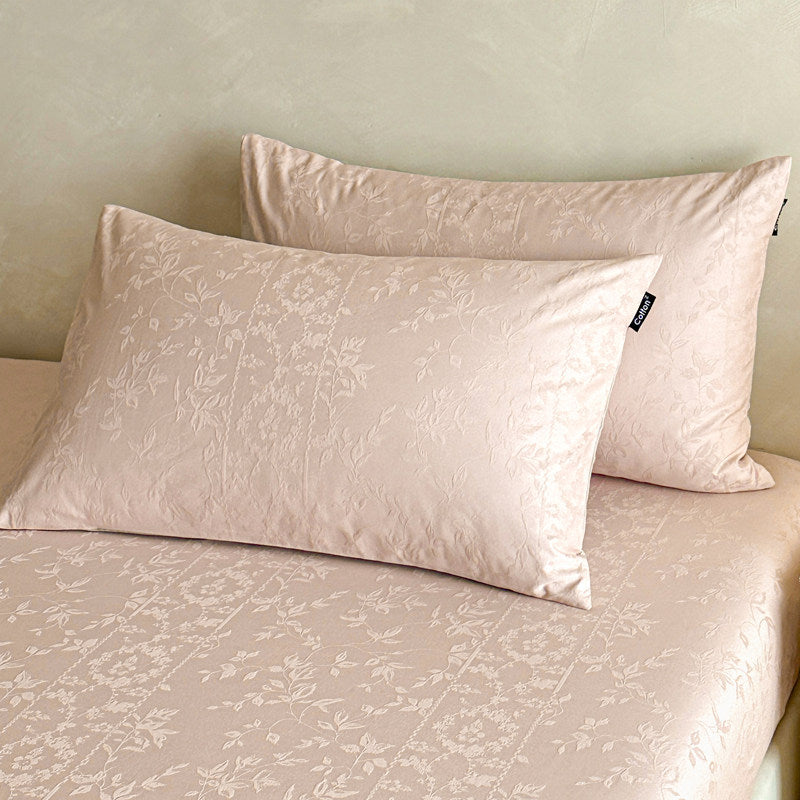 Cotton pillowcases with pattern, 48×74 cm, 1 pair
