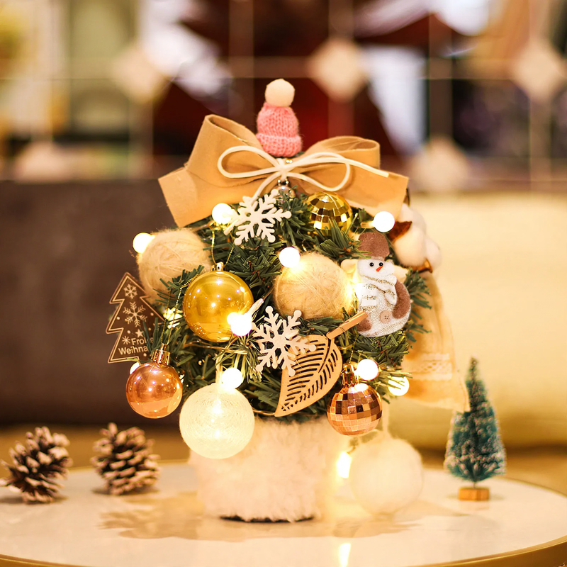 Mini Christmas Tree Set for the Table