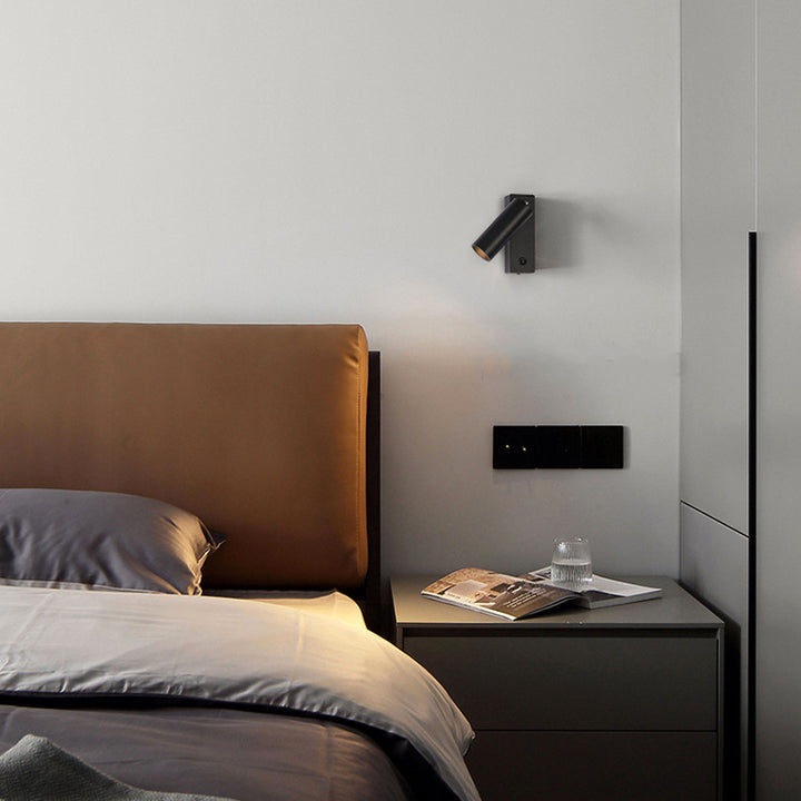 Modern full-spectrum wall lamp with rotational function