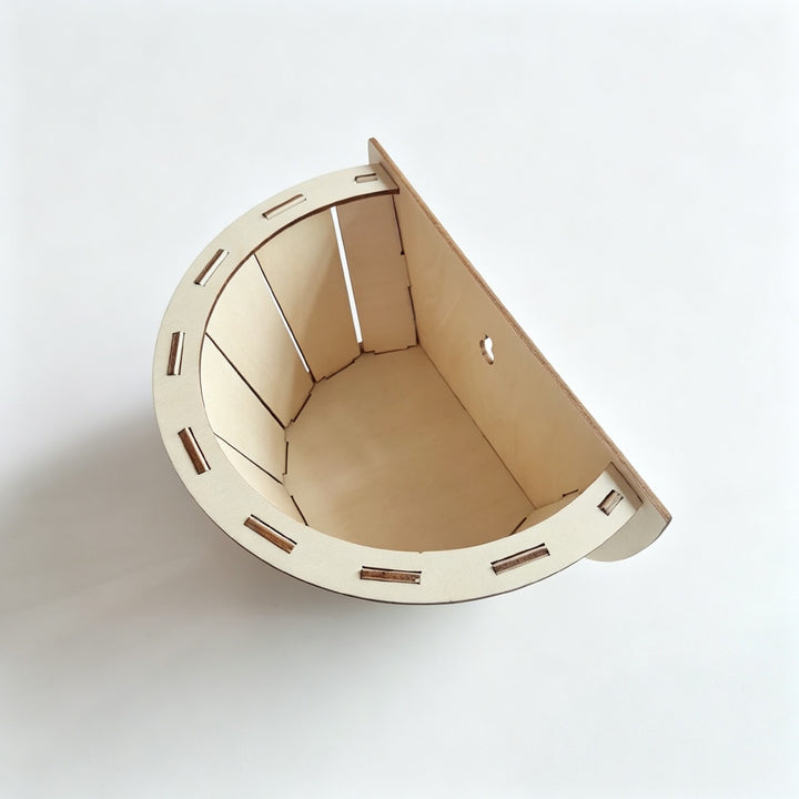 DIY Wood Swallow Nest Platform to Assemble
