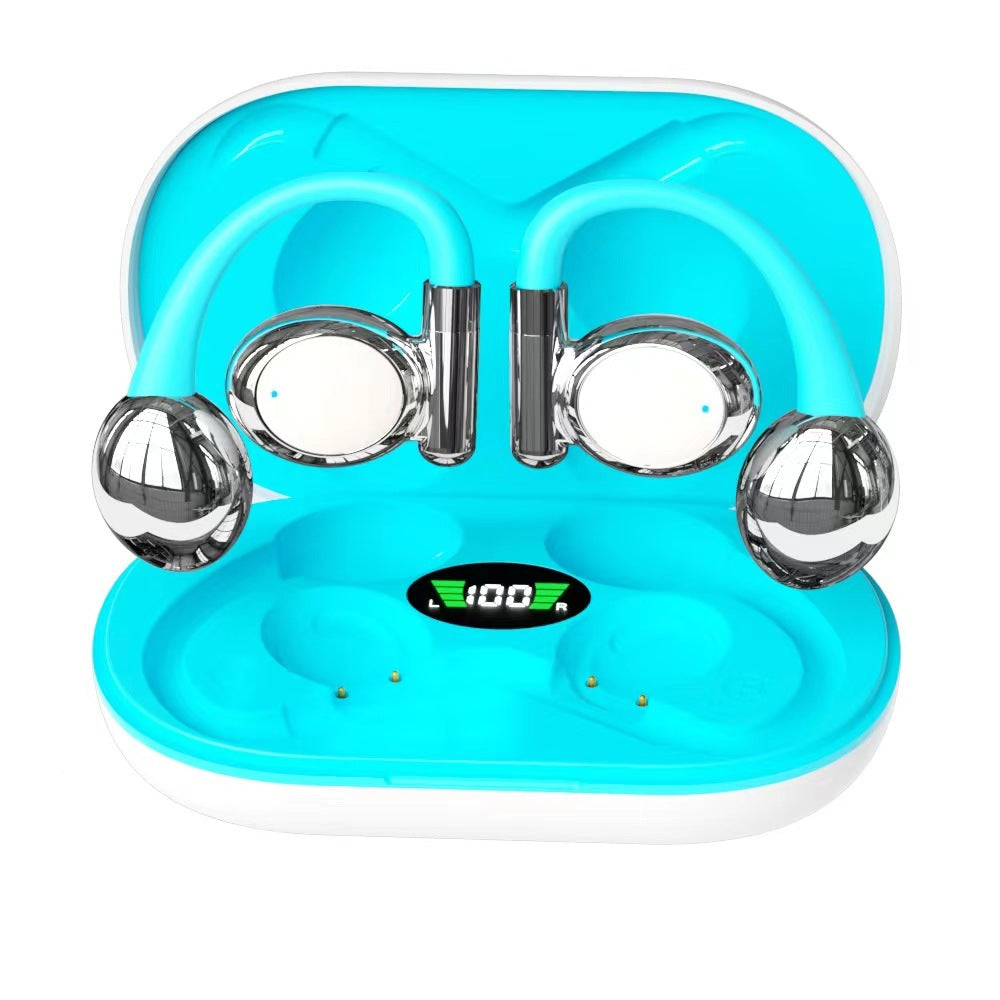 Open Bluetooth headphones with ear hook, noise cancellation