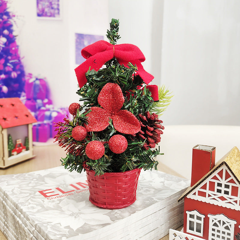 Mini Christmas tree for the desk, 20 cm