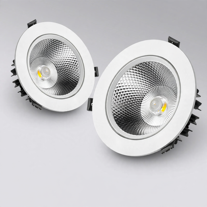 LED recessed light, eye protection, dimmable