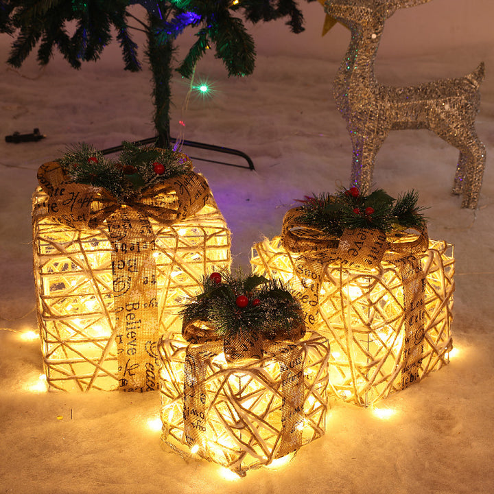 LED Gift Box Set, 3-piece