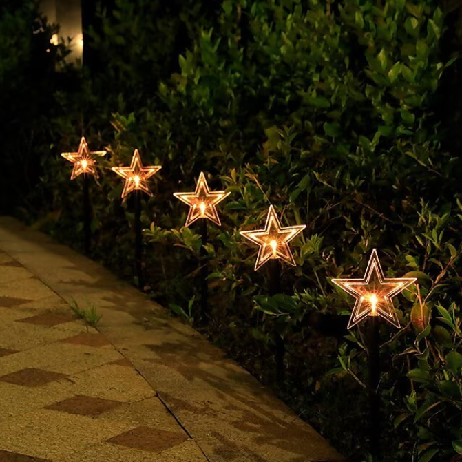 BowLift | SnowGlow - Solar Pathway Lights for festive outdoor charm