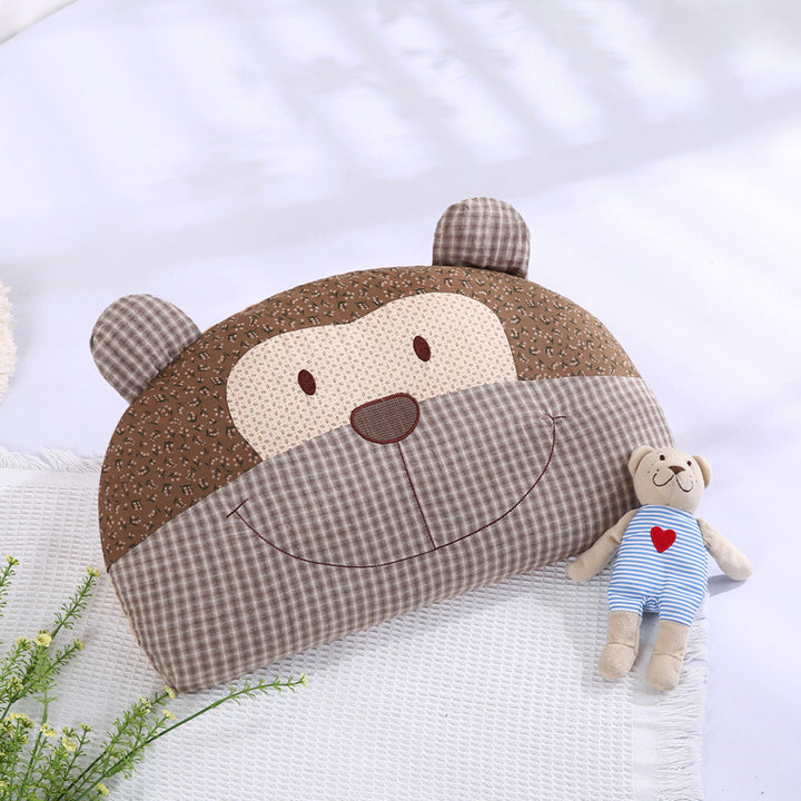 Children's Pillow with Buckwheat Hulls, Round