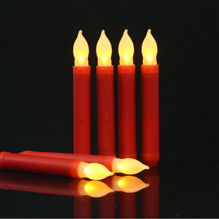 LED taper candle, electronic, 16.5 cm