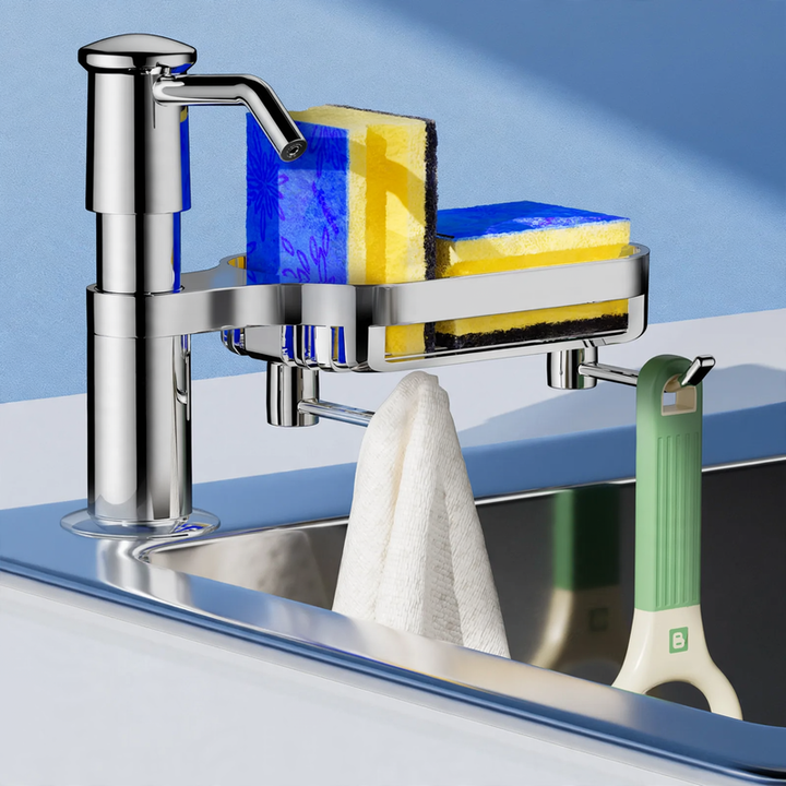 Soap dispenser pump for kitchen and bathroom