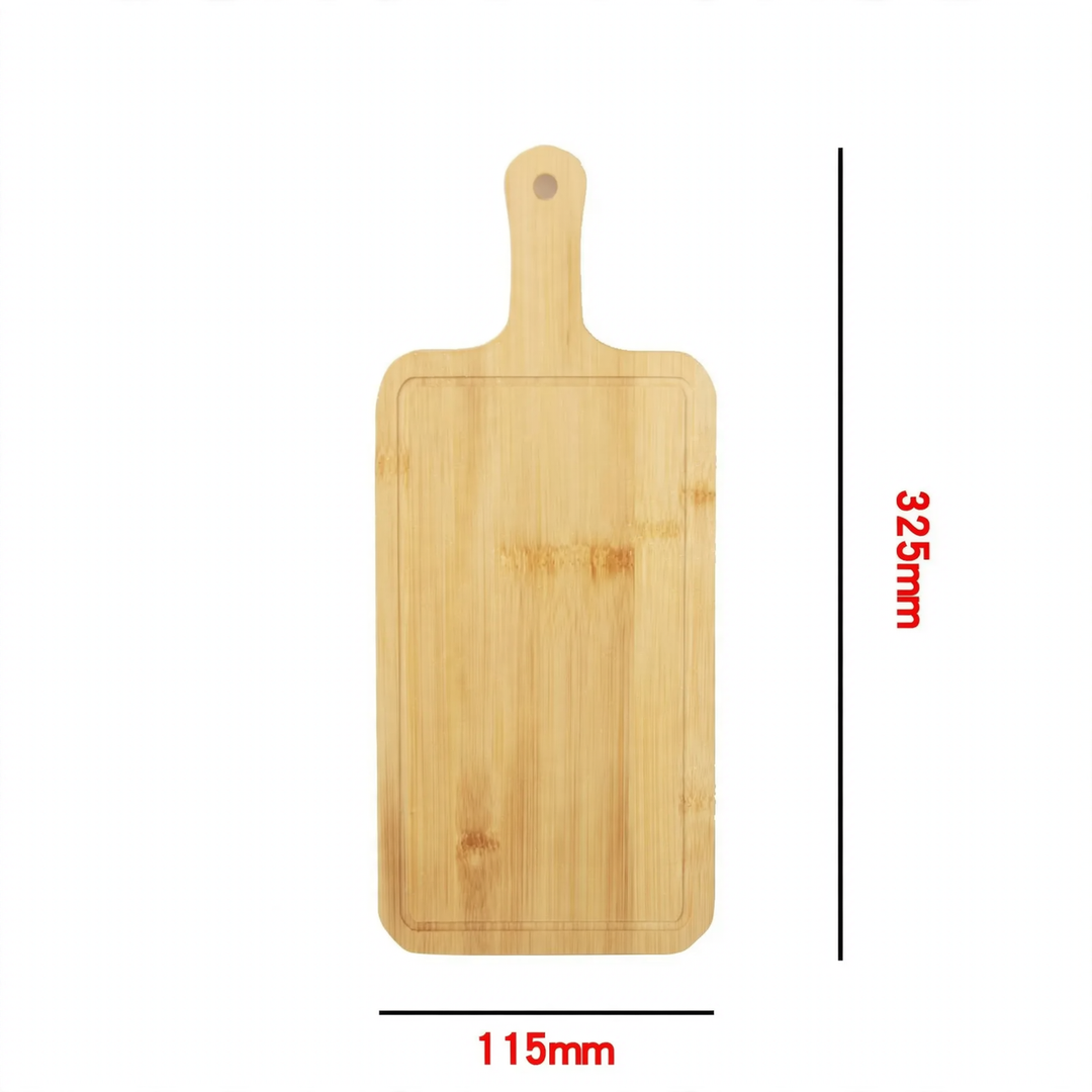 Wood serving tray, round, various sizes