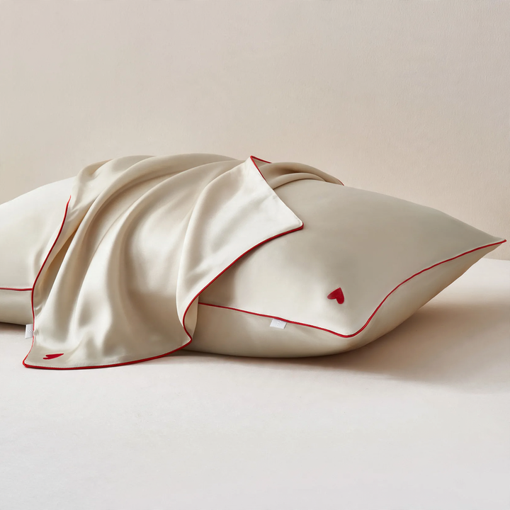 Cotton pillowcase, solid color, 48×74 cm
