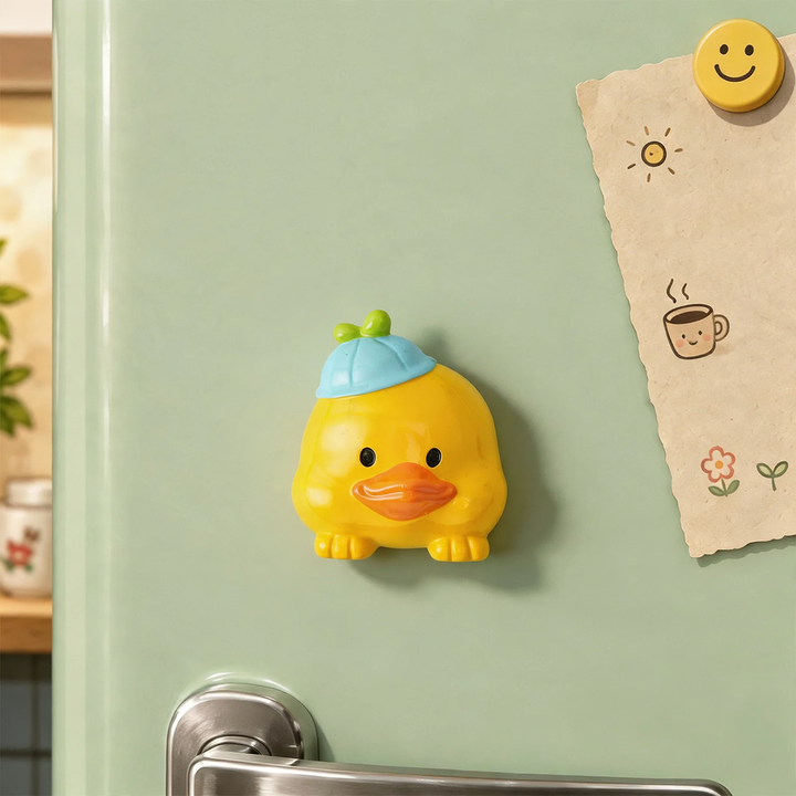 3D-tier magnets made of resin, cute designs