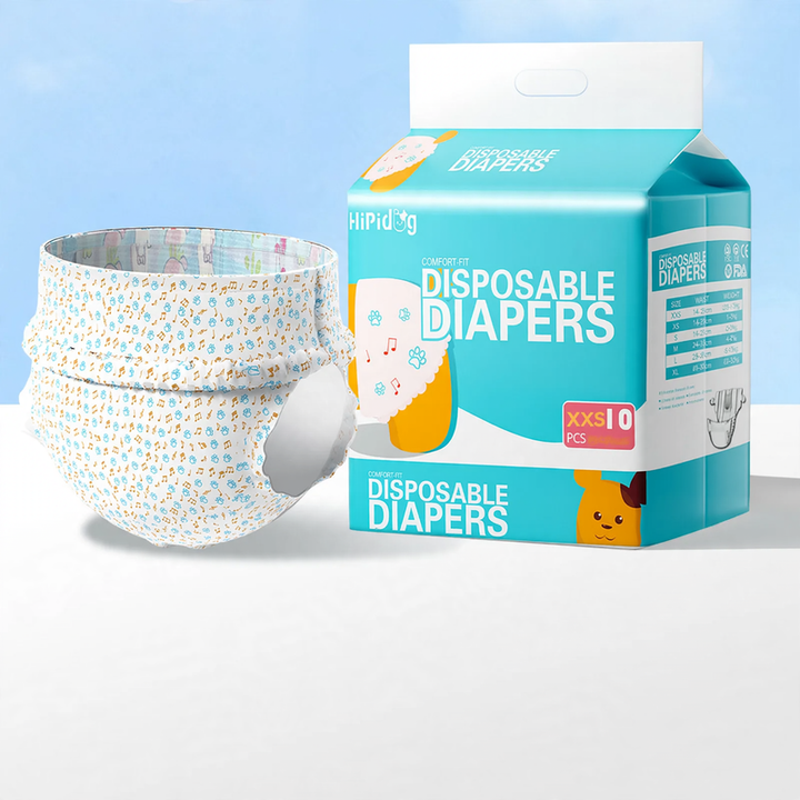 Disposable hygiene diapers for dogs