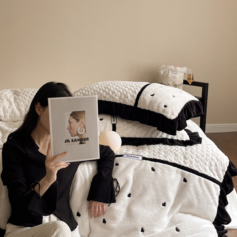 Playful princess-style bedding set