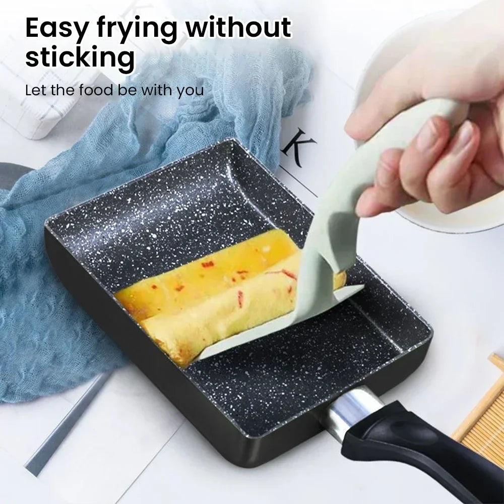 1pc Non stick Square Frying Pan Medical Stone Kitchen Cookware | Bowlift