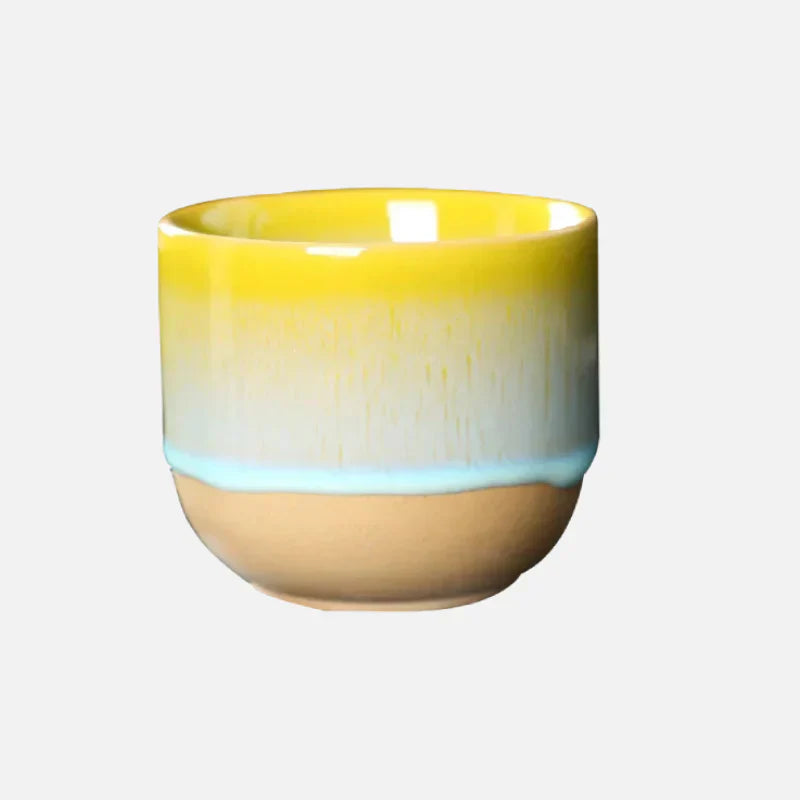 BowLift | Handmade Ceramic Mug – Blue-Glazed Tea Bowl