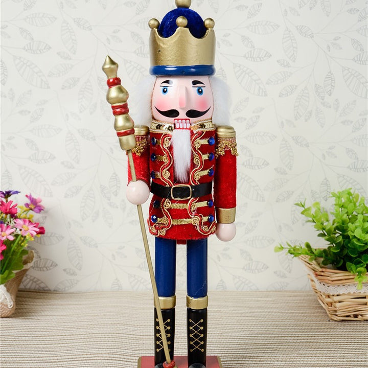 Nutcracker figure made of wood, 38 cm