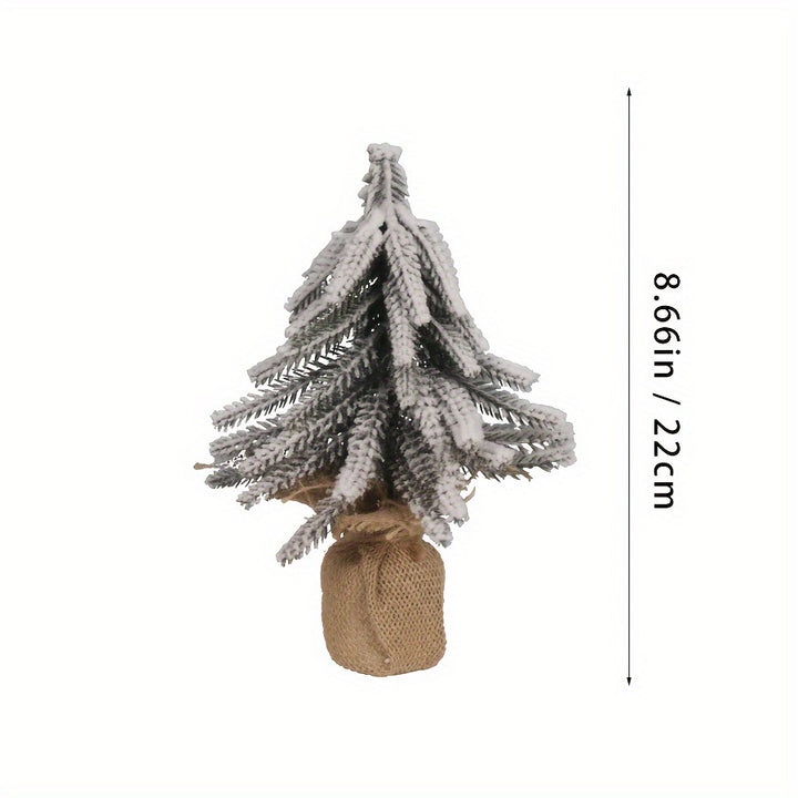 Mini Christmas tree made of PE, table decoration