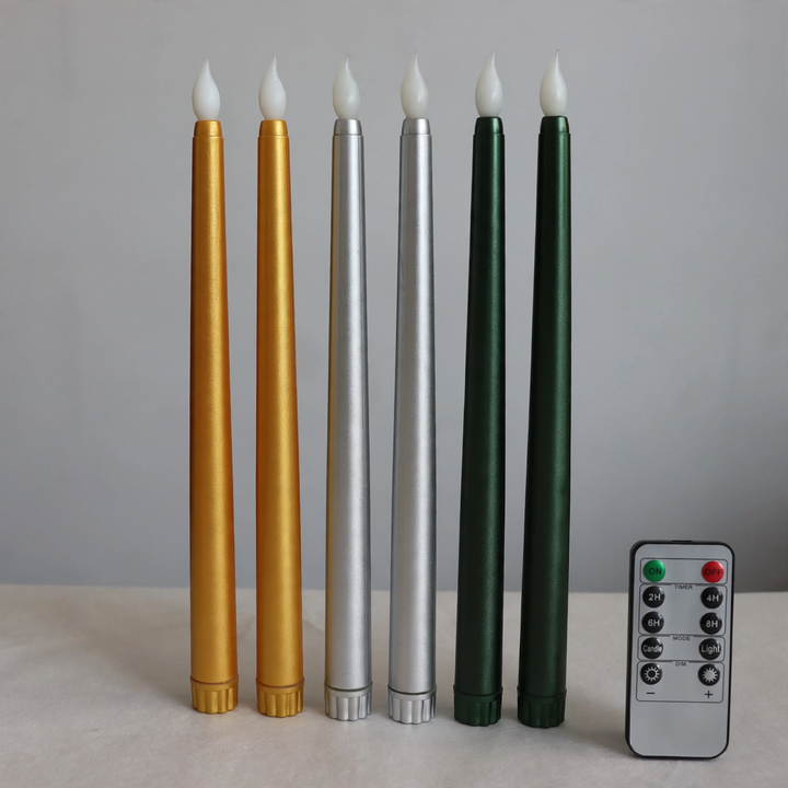 LED taper candle with remote control