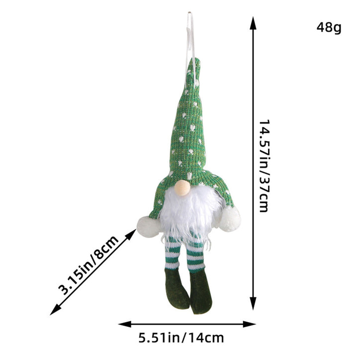 Bright Christmas Elf Figure with Sequins