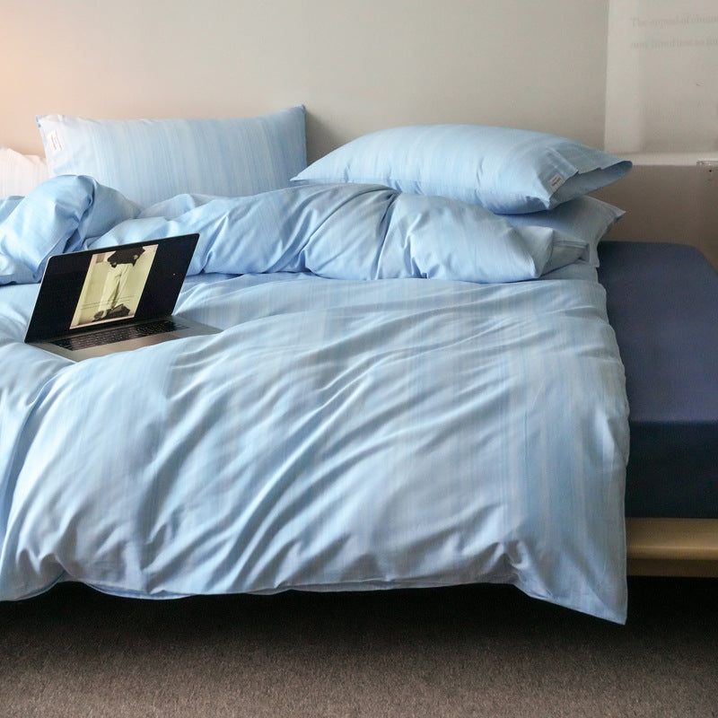 Cotton bedding set, 4-piece, gradient