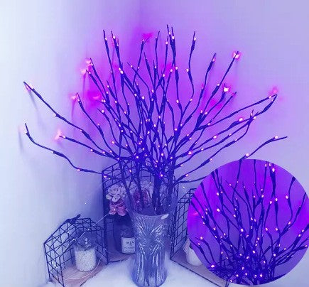 LED branch light for decorative room lighting