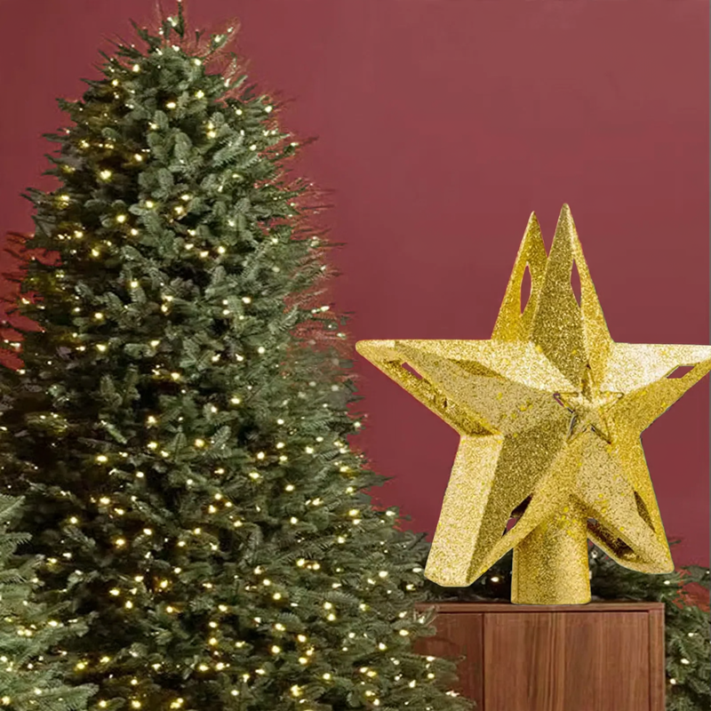 LED Tree Topper Star or Snowflake