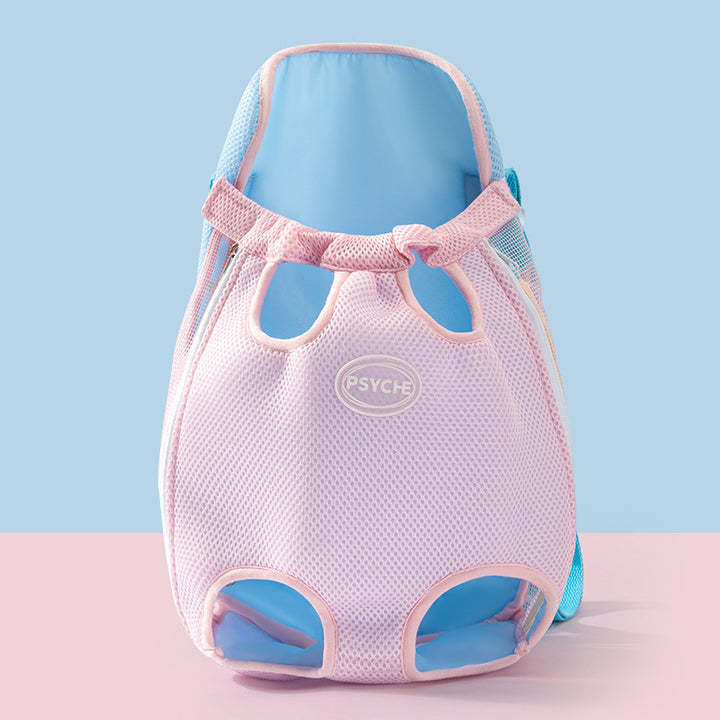 Portable pet bag, chest pouch