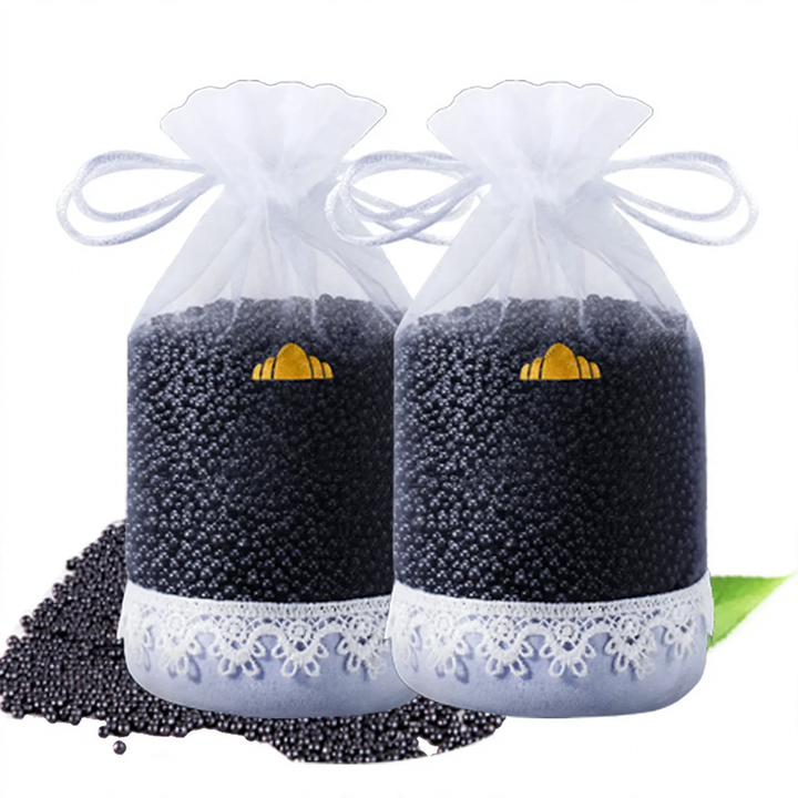 Activated carbon set for air purification in the car