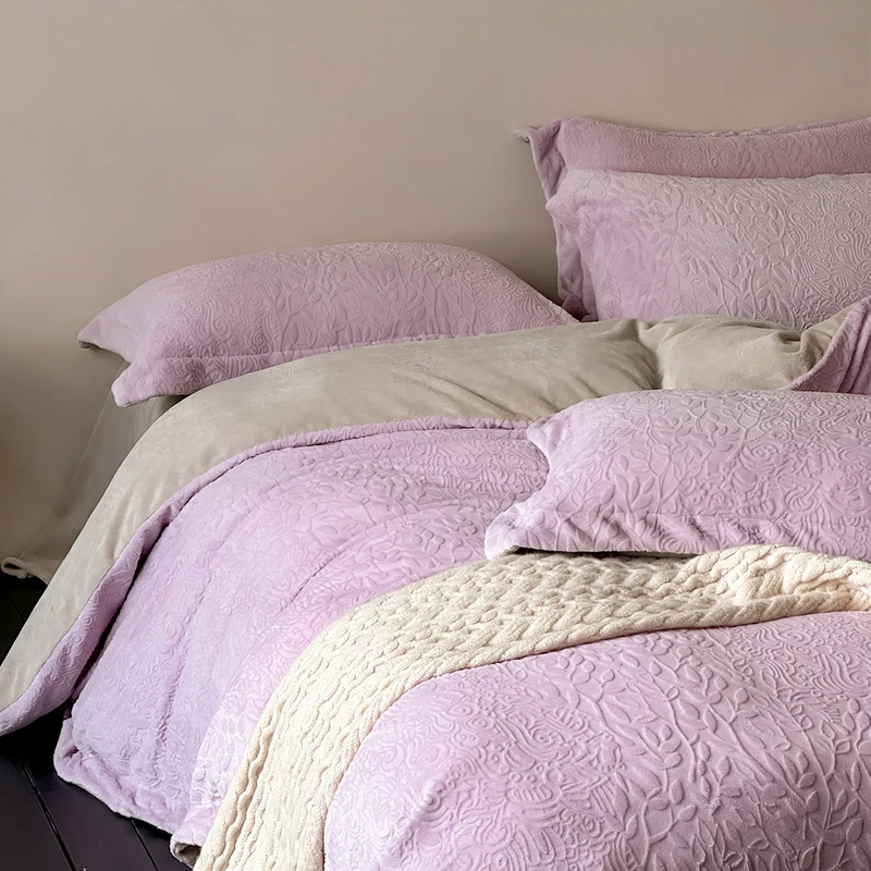 Milk fiber bedding set, 4-piece, winter quality