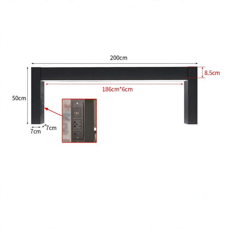 Professional reading lamp for desks