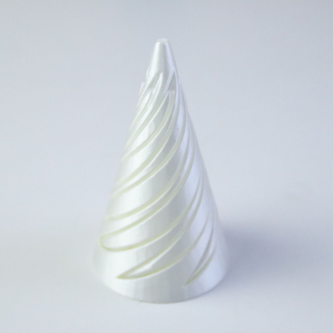 3D-printed spiral pyramid toy
