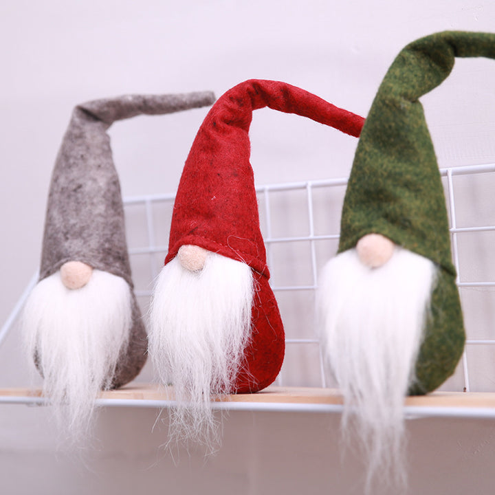 Decorative elf figure made of fabric