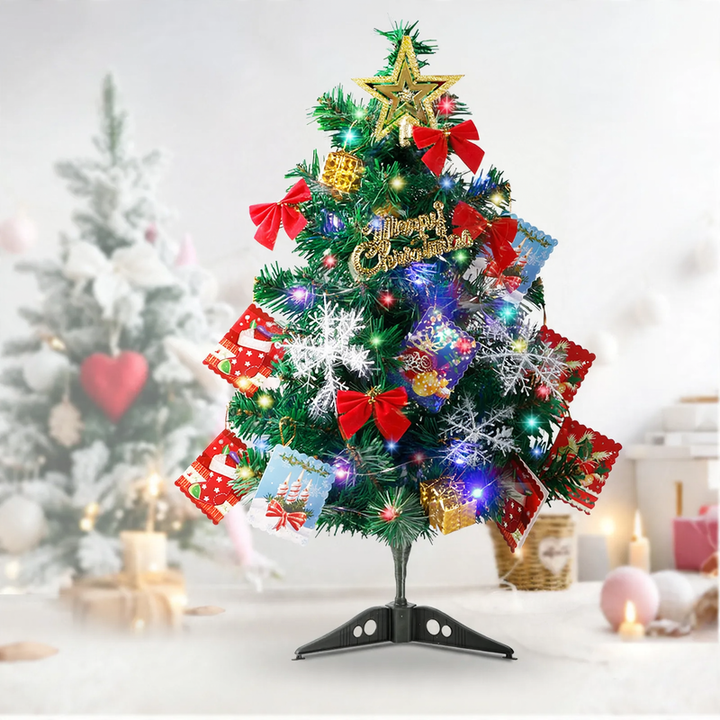 Mini Christmas Tree Set, 60 cm, for Indoor Use