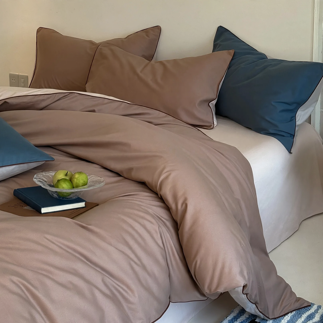 Cotton bedding set, brushed, Ins style