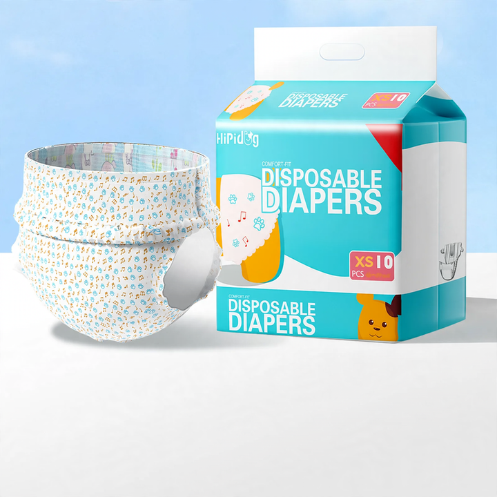 Disposable hygiene diapers for dogs