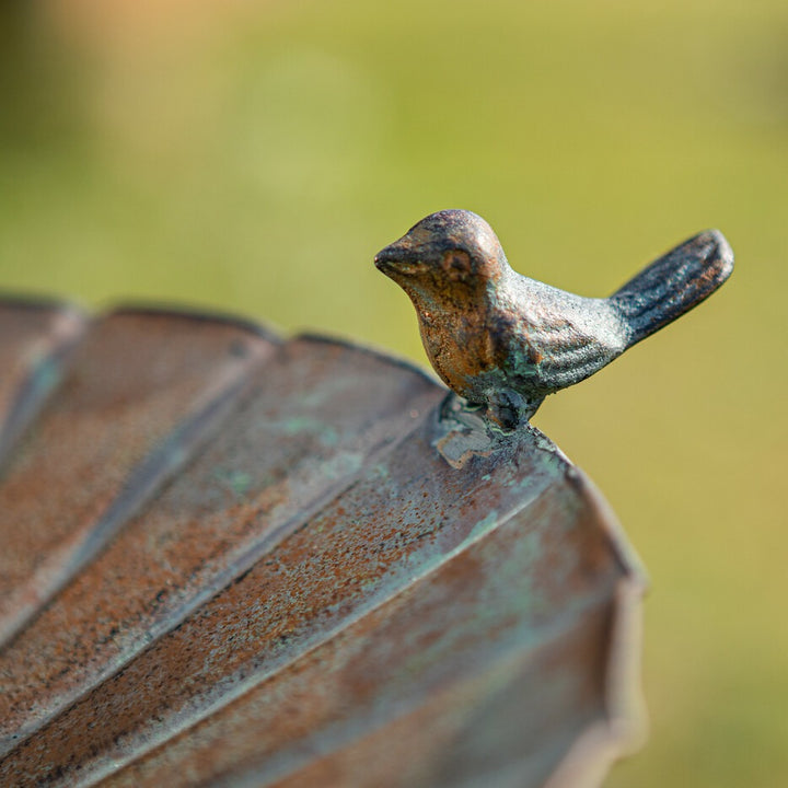 Bird Feeding Station made of Iron, Vintage Design