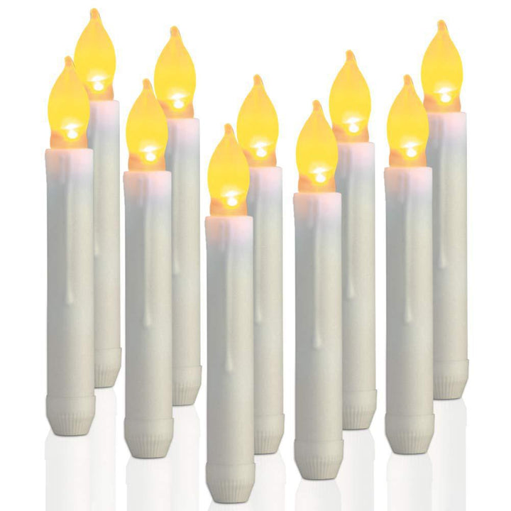 LED taper candle, electronic, 16.5 cm