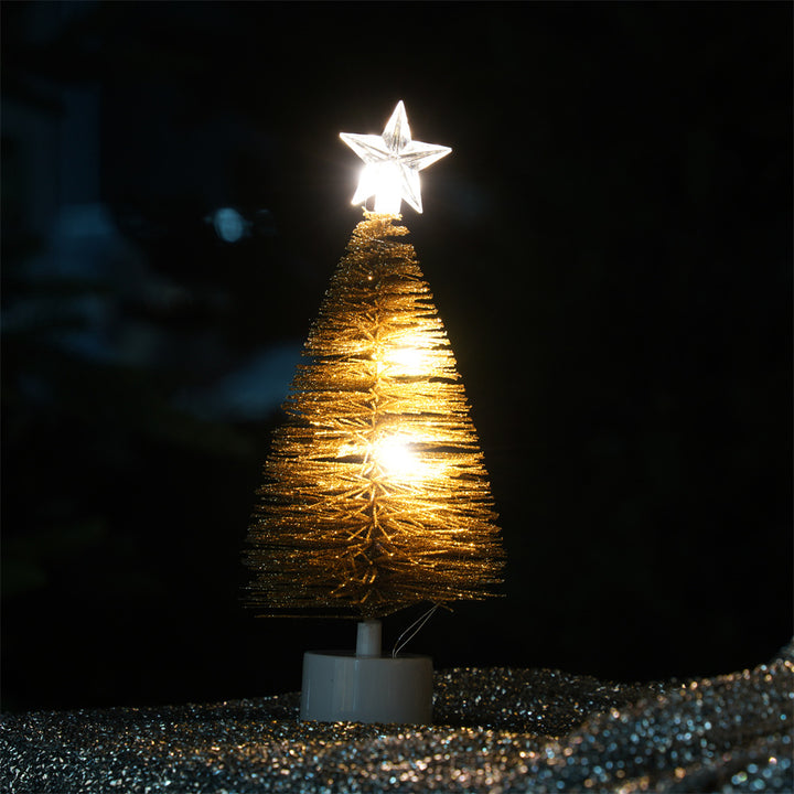 Illuminated Christmas tree topper star, 15 cm or 20 cm