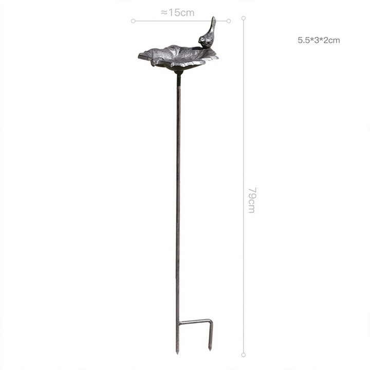 Decorative Cast Iron Bird Feeder Station, Various Designs