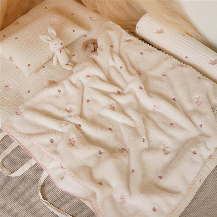 Cotton blanket for babies, 95x95 cm, cotton