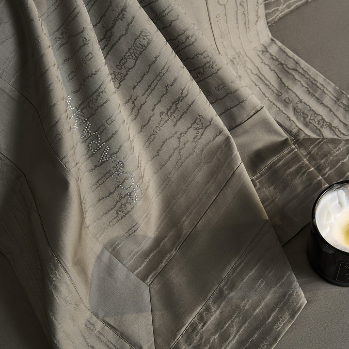 Italian Jacquard Bed Linen Set Made of Long Staple Cotton