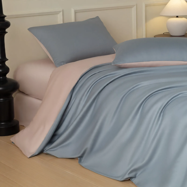 Long Staple Cotton Bedding, 4 piece, Satin Weave