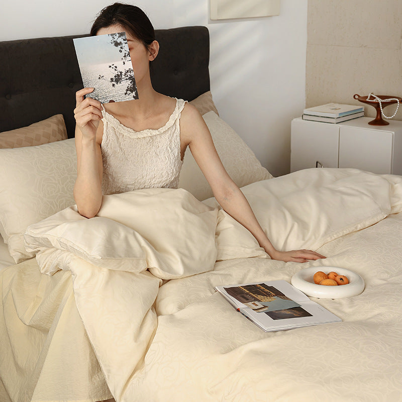 Jacquard Bedding Set made of pure cotton