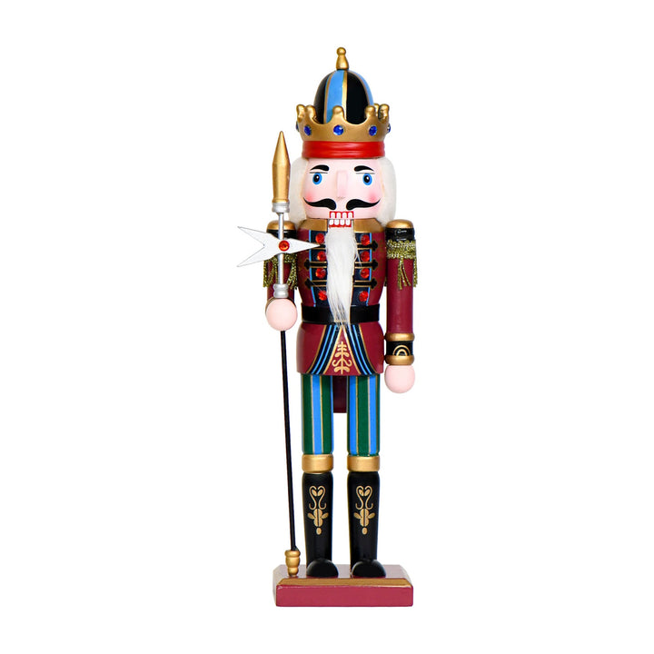 Nutcracker figure made of wood, 30 cm, classic design