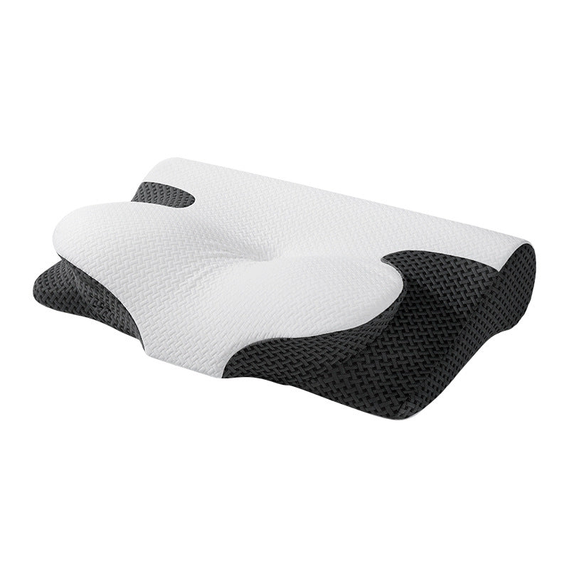 Ergonomic pillow with memory foam