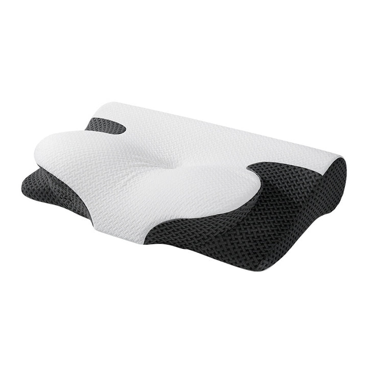 Ergonomic pillow with memory foam
