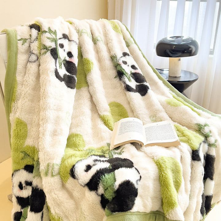 Fluffy cuddle blanket, winter warm, various sizes