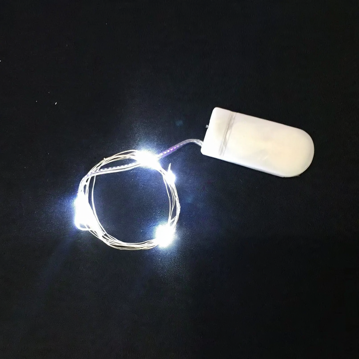 LED Copper Wire String Lights with Battery Box